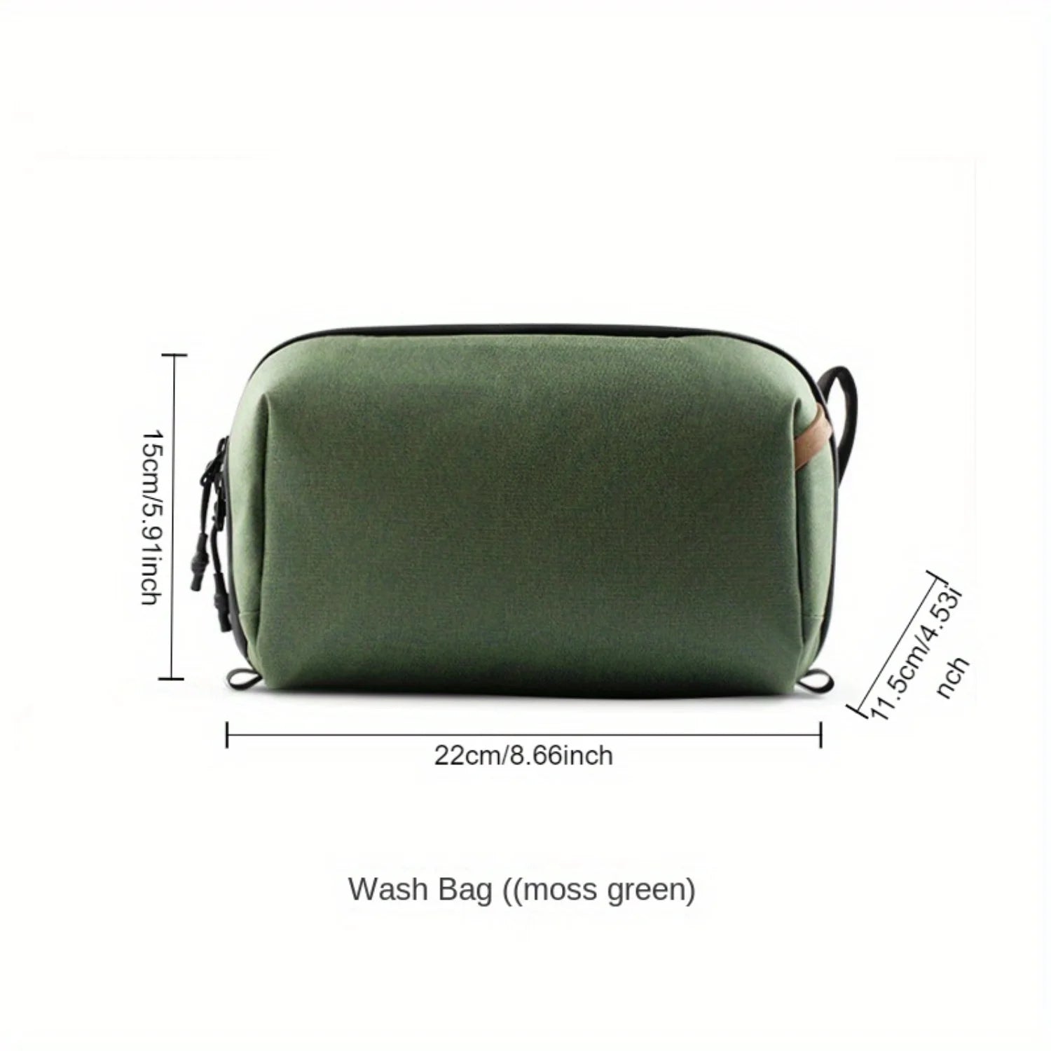 Waterproof Travel Toiletry Bag - Spacious & Portable, Odorless Pu for Business Trips