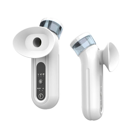 Portable Eye Mist Steamer Electric Mist Sprayer Rechargeable Eye Moisturizer Multi-Function 2 Mist Modes for Eyelid Eye Skin SPA