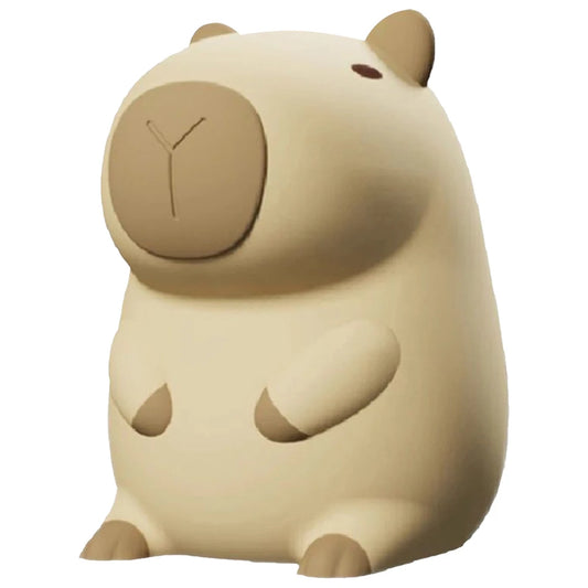 Capybapy Night Light, Animal Silicone Lamp, Pat Control Light, Touch Lamp, USB Charging, Bedside Lamp, for Kid Lovely Gifts
