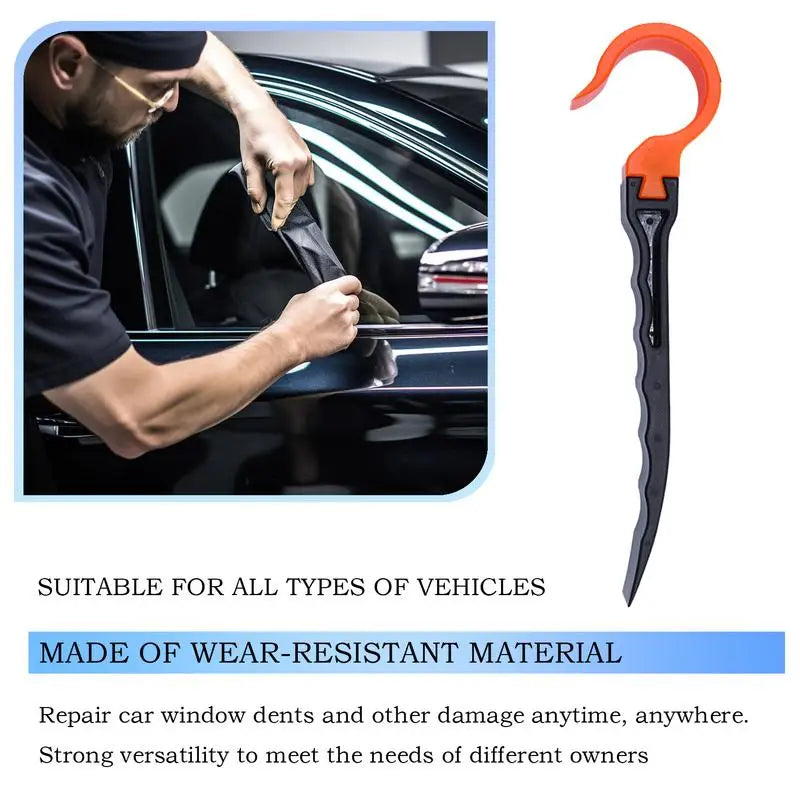 Car Trim Removal Tool Car Window Door Wedge Installer Pry Tool Dent Remover Equipment Auto Alignment Gadget for Indoor Home