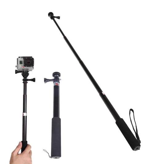 Waterproof Telescoping Monopod Tripod for  Cameras Handheld Selfie Stick with Adjustable Mount and Wrist Strap