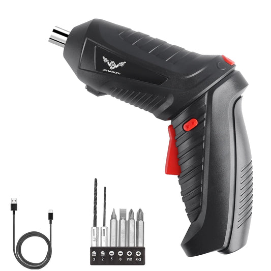 8 in 1 Electric Screwdriver Cordless Drill Screwdriver Bits Set Rechargeable 3.6V Li-Ion 3.5N·M for Home Improvement DIY Project