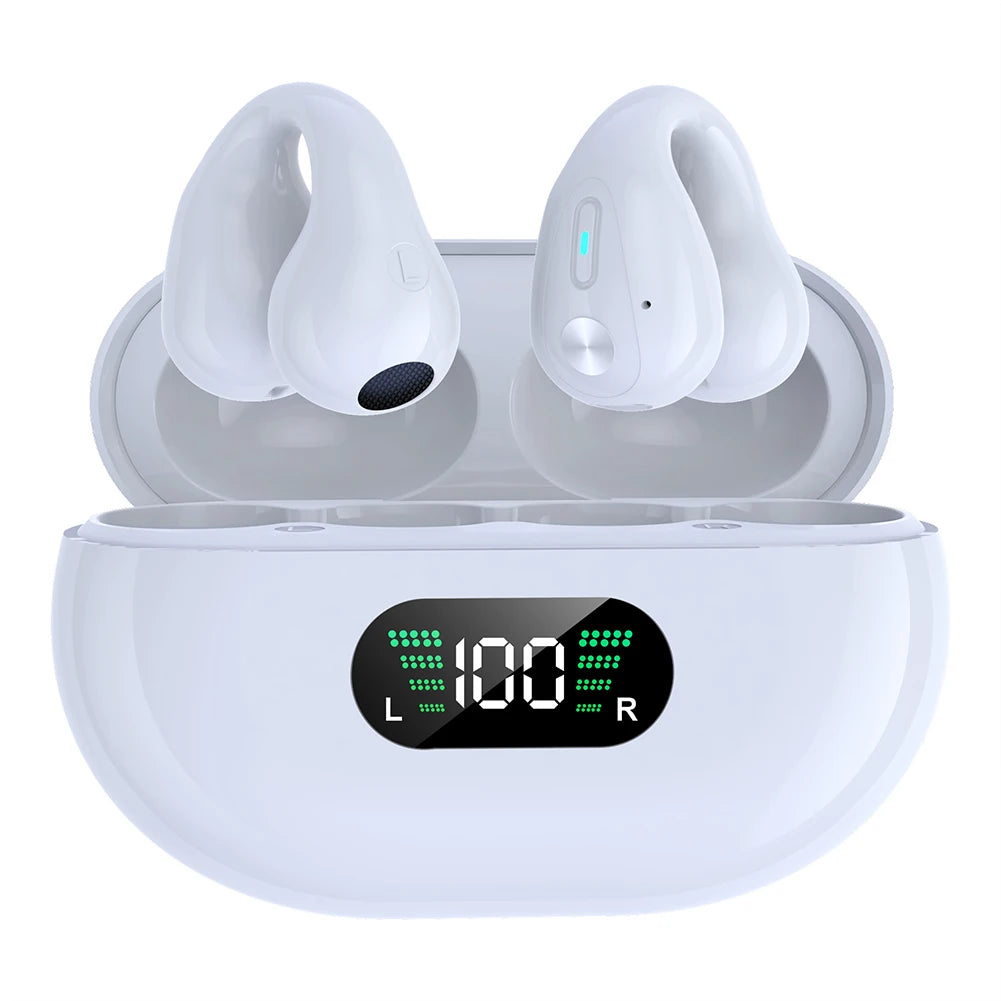 Smart AI Language Translation Earbuds Bluetooth-Compatible 144 Languages Translator Device Bone Conduction Translation Earphones