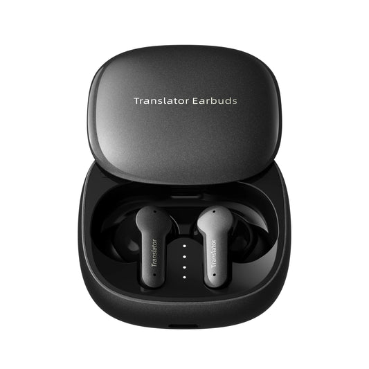 Wooask-M3 Translator Earbuds, Instant Two-Way Voice Translation Earphones, 98% Accuracy ,No WIFI Need, for Travel Business