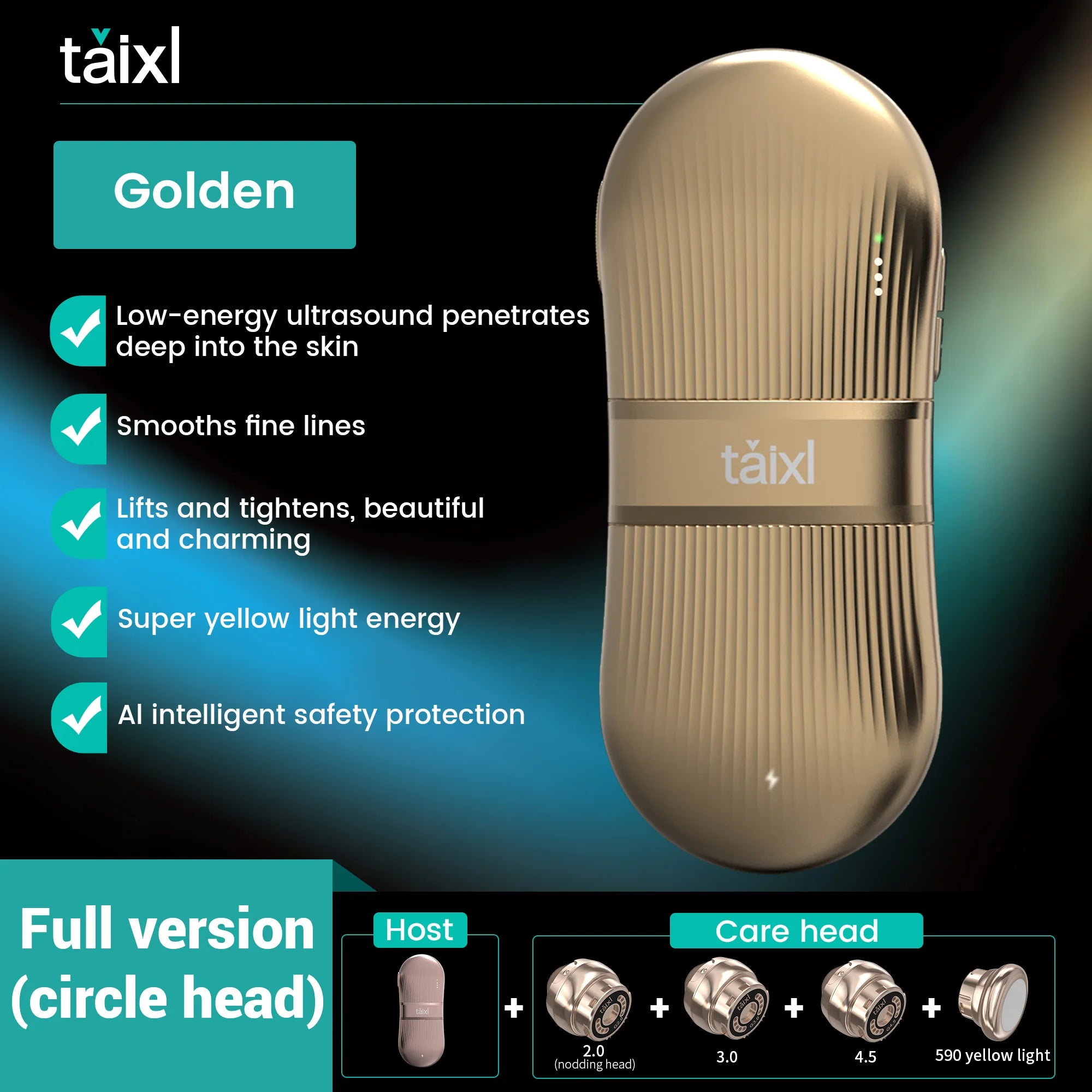 TAIXL Portable Wrinkle Removal and Skin Tightening Taixl the Latest Skin Tightening Lifting Rejuvenation and Whitening Machine