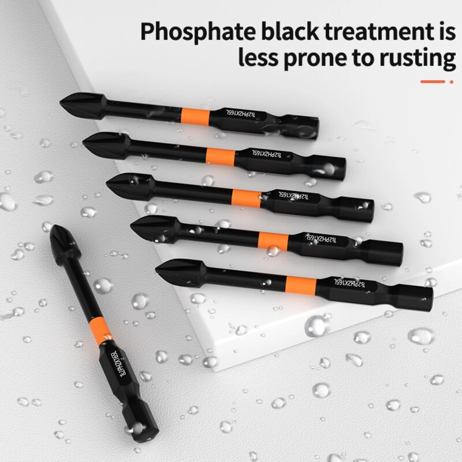 6PCS Cross Screwdriver Strong anti Slip High Hardness Screwdriver Tool Drill Extended Hexagonal