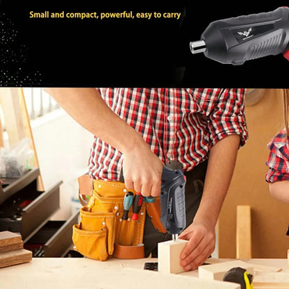 8 in 1 Electric Screwdriver Cordless Drill Screwdriver Bits Set Rechargeable 3.6V Li-Ion 3.5N·M for Home Improvement DIY Project
