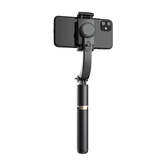 Q08 Bluetooth-Compatible Handheld Stabilizer Aluminum Alloy Phone Gimbal Stabilizer Portable for Phone Holder Video Record