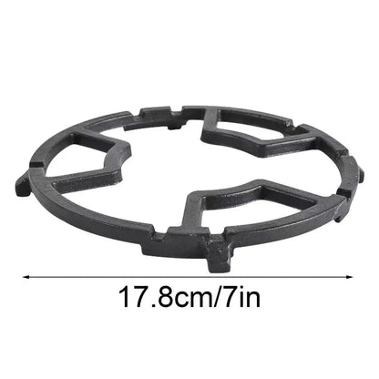 Cast Iron Gas Rings Reducer Trivets Black Durable Multifunction Gas Hob Cover Stove Hob Covers for Kitchen Smaller Cookware