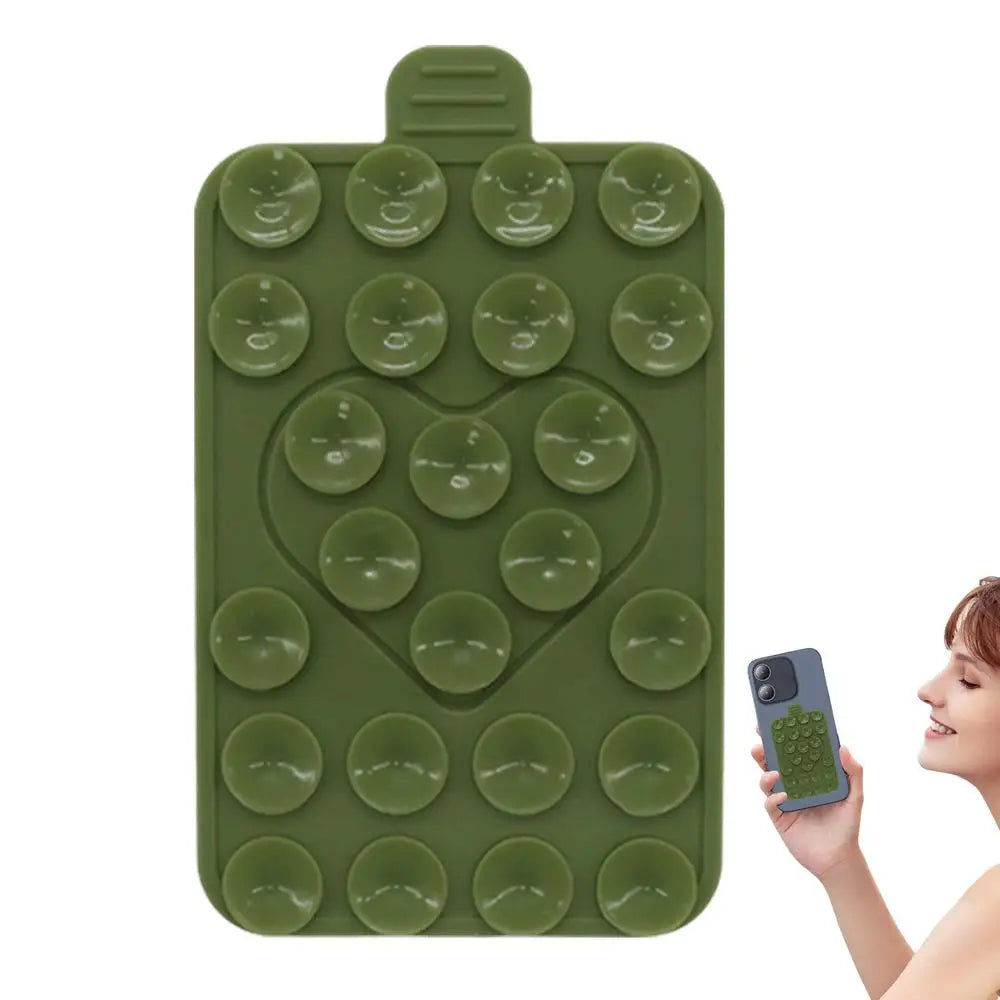 Phone Sticky Grip Double-Sided Love Suctions Phone Case Phone Holder Adjustable Silicon Adhesive Accessory Portable Strong