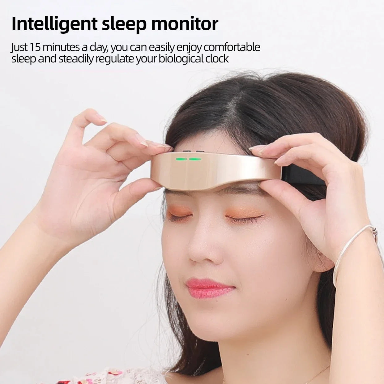 Electric Head Massager Headache and Migraine Relief Brain Stimulator Therapy Machine Migraine Insomnia Release Relax Sleep Care