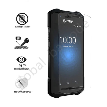 25PCS Glass Screen Protector for Zebra TC21 TC210K TC26 TC26AK TC26BK TC26CK TC26DK